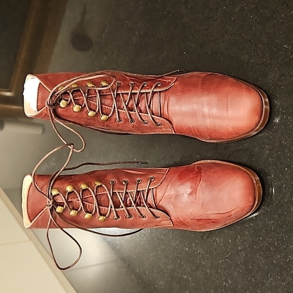 đź’•CHRISTY DAWNđź’• The Dawn Boot ~ Mahogany 7 New In Box - Picture 12 of 16